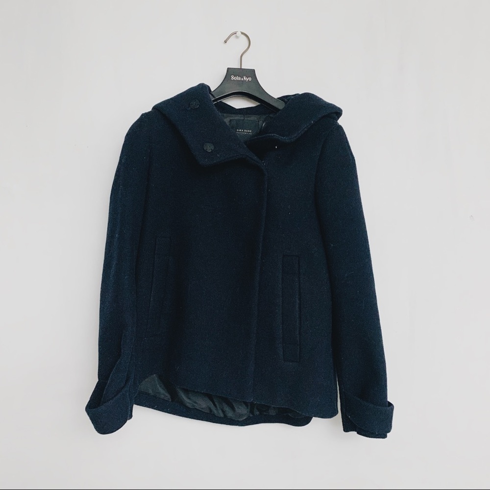ZARA cross fold jacket